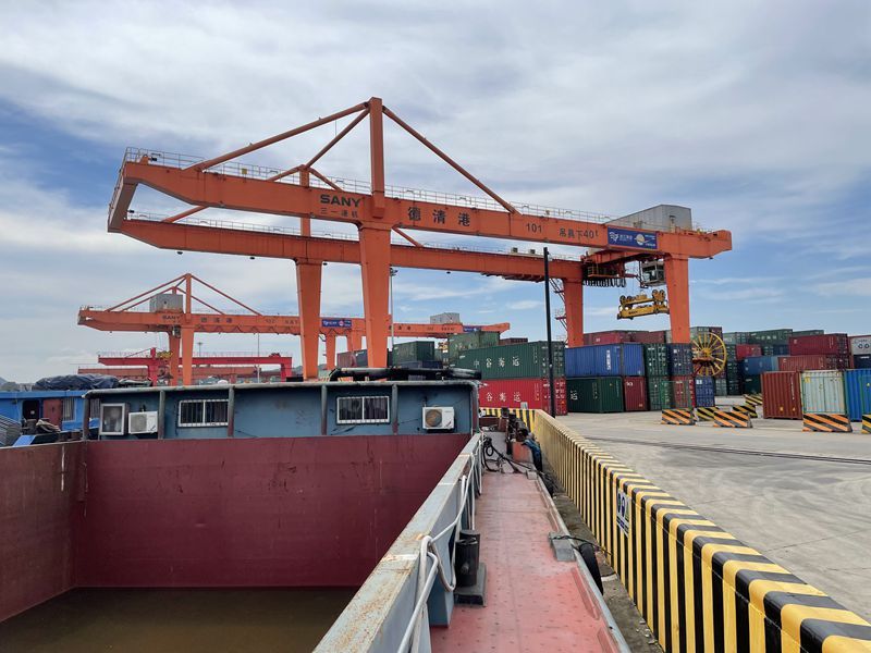 湖州海關(guān)助力 “水水中轉(zhuǎn)”物流效率再提速