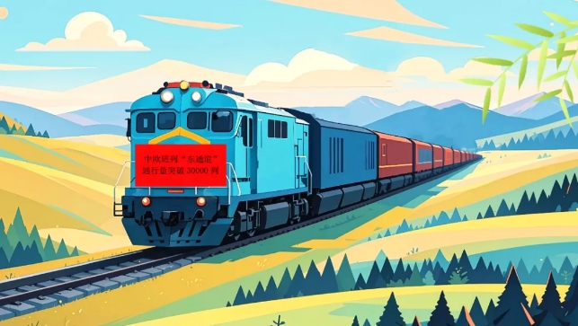 中歐班列“東通道”通行量突破3萬列 編織亞歐經(jīng)濟走廊的“黃金線”